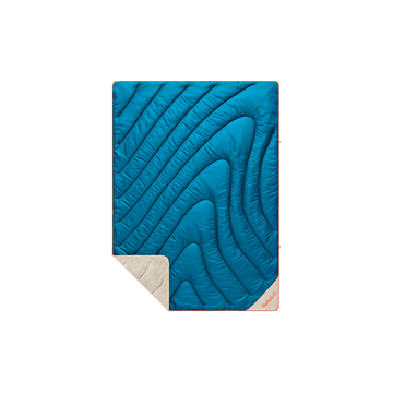 Rumpl Fleece Puffy Throw Blanket - Seascape Cream Fleece Puffy Throw Blanket - Seascape Cream | Rumpl Blankets For Everywhere Solid Fleece Puffy