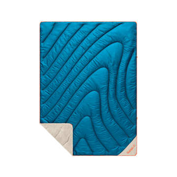 Rumpl Fleece Puffy Throw Blanket - Seascape Cream Fleece Puffy Throw Blanket - Seascape Cream | Rumpl Blankets For Everywhere Solid Fleece Puffy