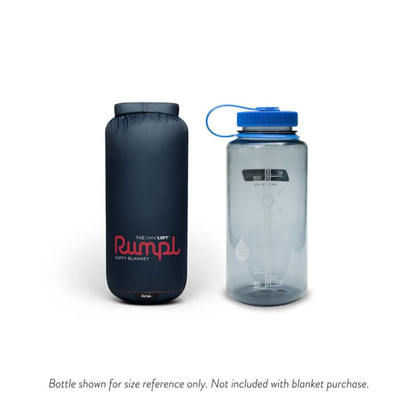 Rumpl NanoLoft® Travel Blanket - Deepwater Solid Nanoloft Travel