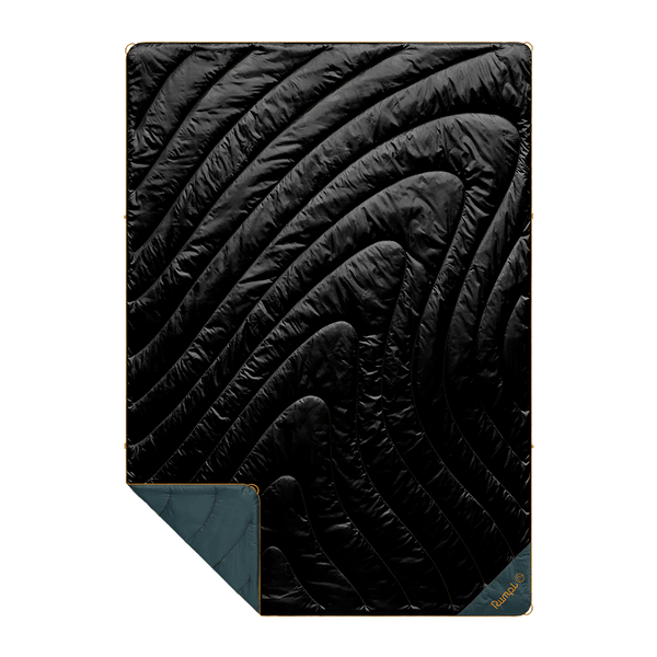 Rumpl Original Puffy Blanket - Black Original Puffy Blanket - Black| Rumpl Blankets For Everywhere Solid Original
