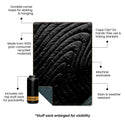Rumpl Original Puffy Blanket - Black Original Puffy Blanket - Black | Rumpl Blankets For Everywhere Solid Original