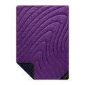 Rumpl Original Puffy Blanket - Deep Violet Original Puffy Blanket - Deep Violet | Rumpl Blankets For Everywhere Solid Original