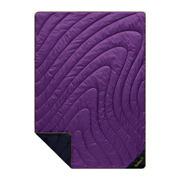 Rumpl Original Puffy Blanket - Deep Violet Original Puffy Blanket - Deep Violet | Rumpl Blankets For Everywhere Solid Original