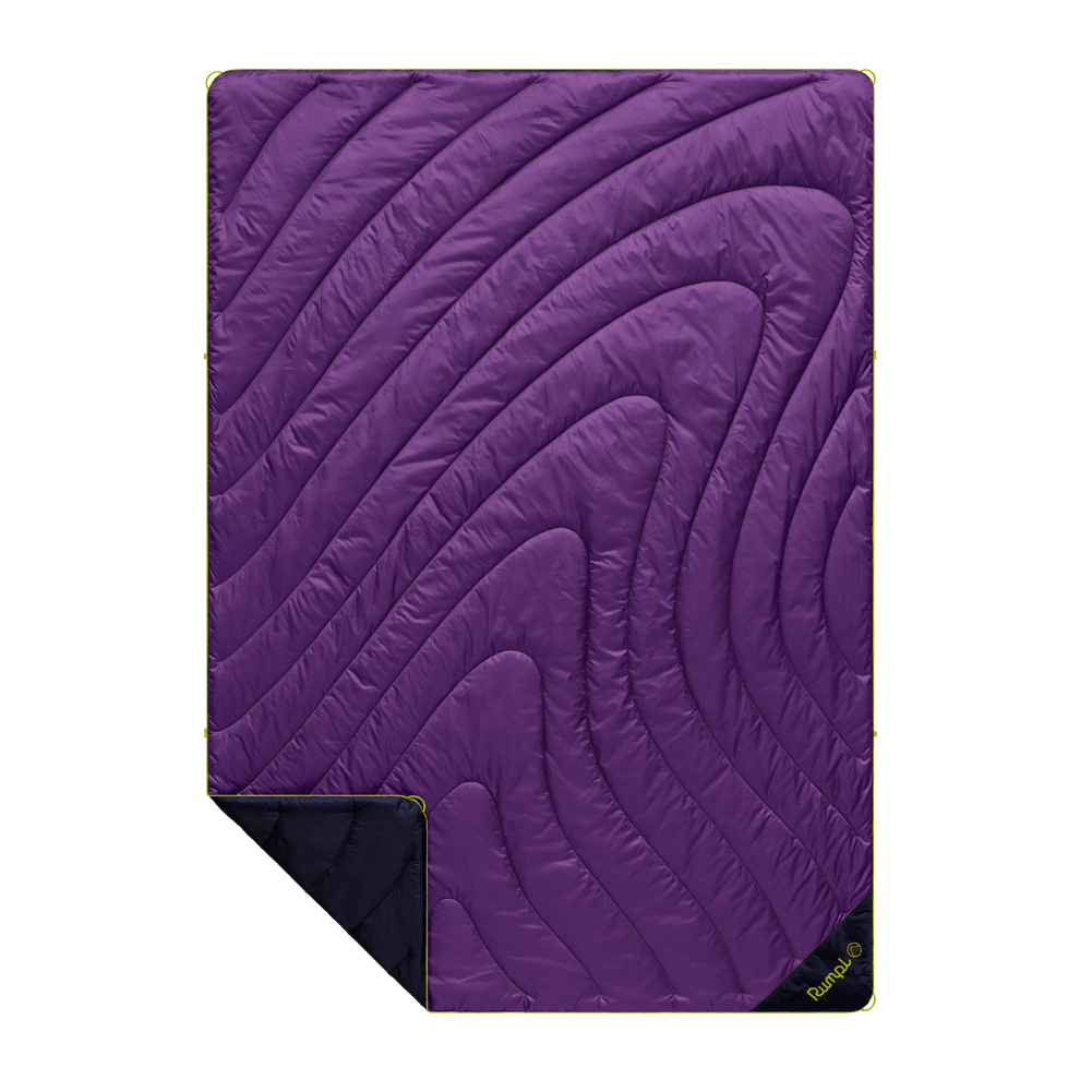 Rumpl Original Puffy Blanket - Deep Violet Original Puffy Blanket - Deep Violet | Rumpl Blankets For Everywhere Solid Original