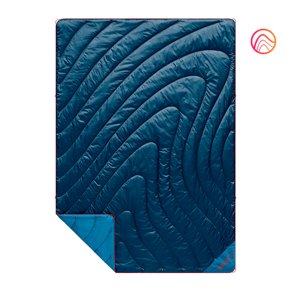 Rumpl Original Puffy Blanket - Deepwater - Custom Original Puffy Blanket - Deepwater | Rumpl Blankets For Everywhere Solid Original