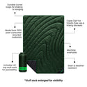 Rumpl Original Puffy Blanket - Mountain Green Original Puffy Blanket - Mountain Green | Rumpl Blankets For Everywhere Solid Original