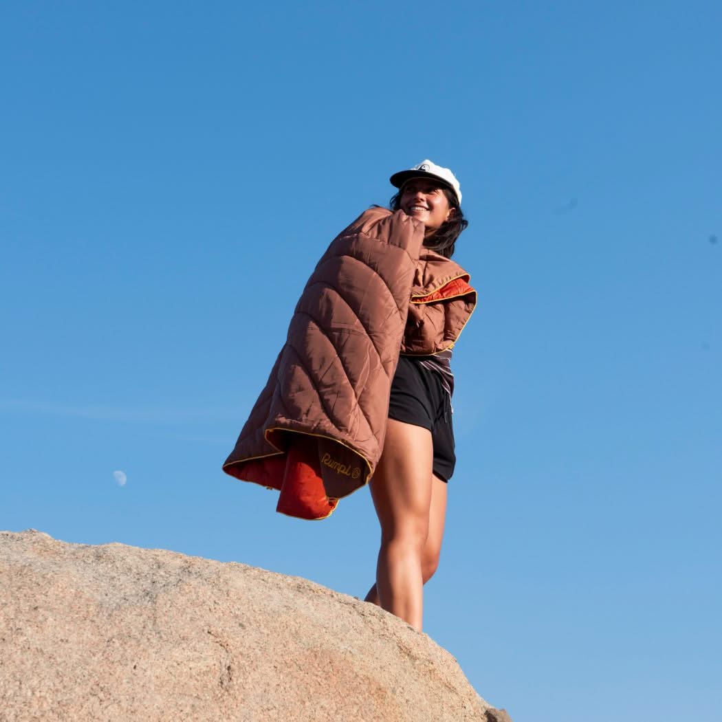 Rumpl Original Puffy Blanket - Sedona Original Puffy Blanket - Sedona | Rumpl Blankets For Everywhere Solid Original