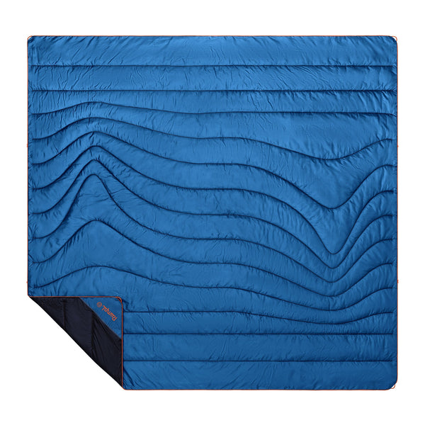 Rumpl Original Puffy 2 Person Blanket - Midnight Blue Original Puffy 2 Person Blanket - Midnight Blue | Rumpl Blankets For Everywhere Solid Original
