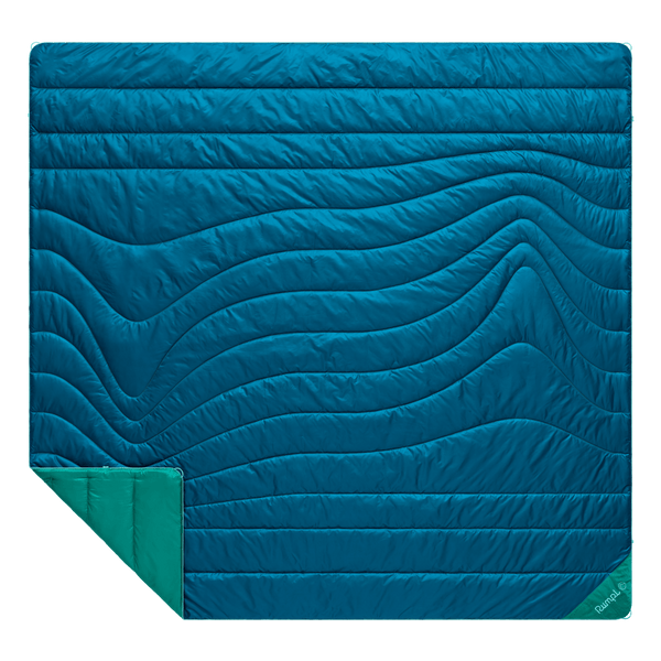 Rumpl Original Puffy 2 Person Blanket - Seascape Original Puffy 2 Person Blanket - Seascape | Rumpl Blankets For Everywhere Solid Original