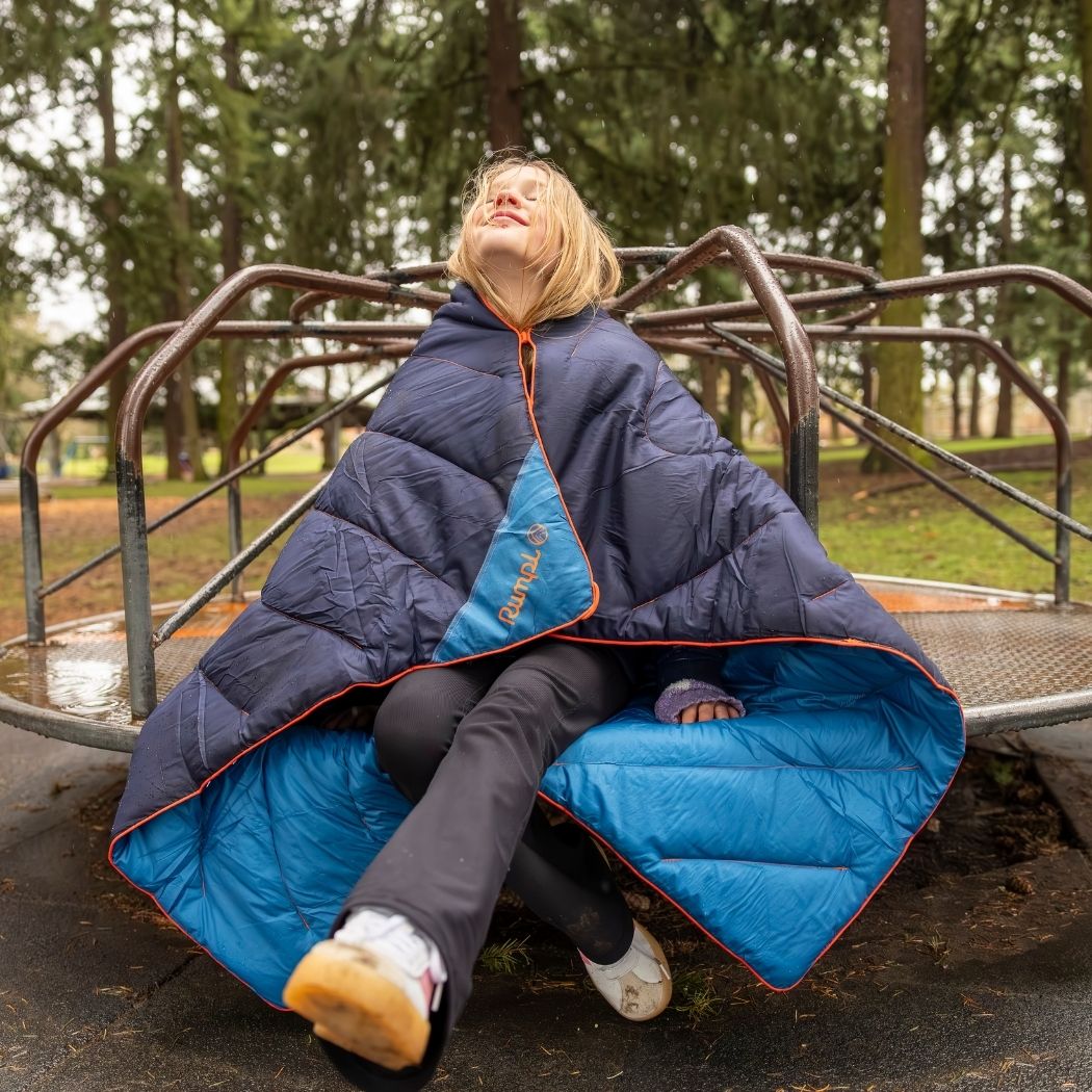 Rumpl Original Puffy Throw Blanket - Midnight Blue Original Puffy Throw Blanket - Midnight Blue | Rumpl Blankets For Everywhere Solid Original