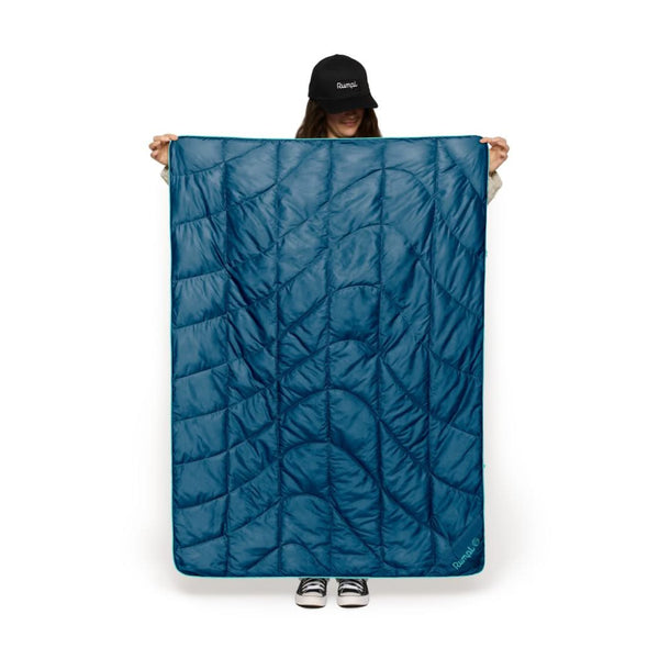 Rumpl Travel Puffy Blanket - Deepwater Travel Puffy Blanket - Deepwater | Rumpl Blankets for Everywhere Solid Travel
