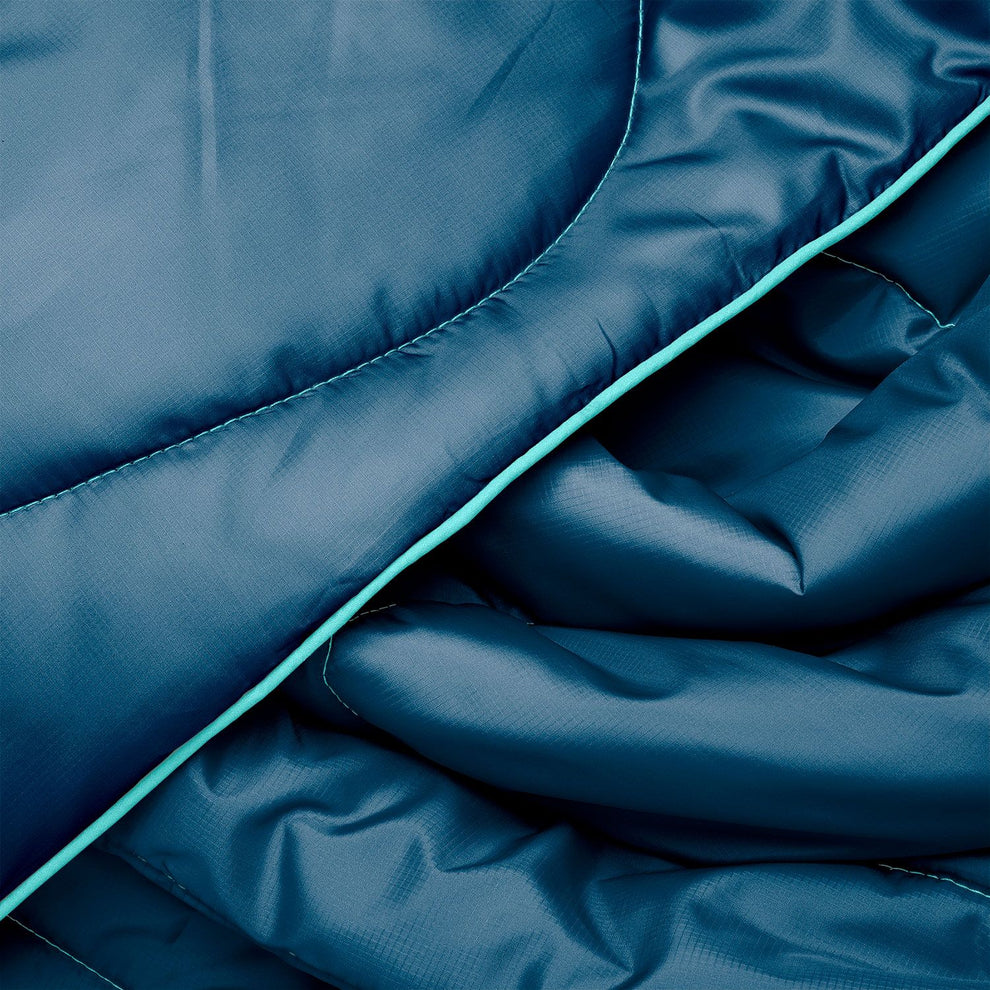 Rumpl Travel Puffy Blanket - Deepwater Travel Puffy Blanket - Deepwater | Rumpl Blankets for Everywhere Solid Travel