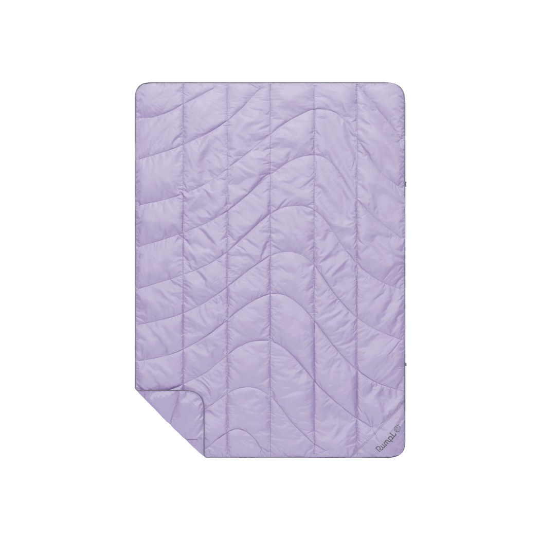 Rumpl Travel Puffy Blanket - Lavender Travel Puffy Blanket - Lavender | Rumpl Blankets for Everywhere Solid Travel