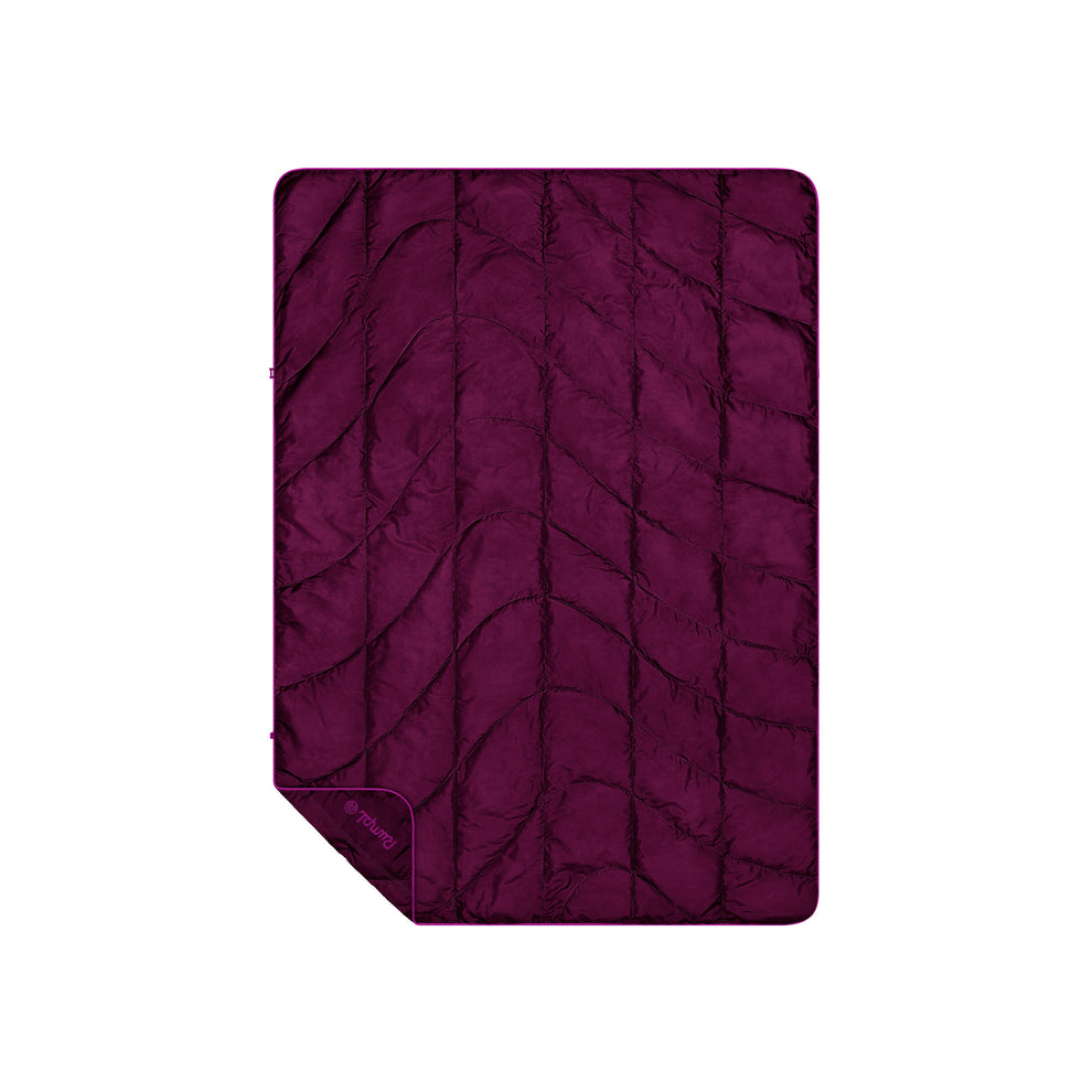 Rumpl Travel Puffy Blanket - Plum Travel Puffy Blanket - Plum | Rumpl Blankets For Everywhere Solid Travel