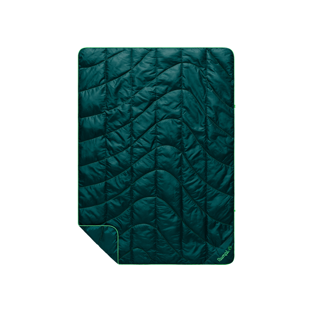 Travel Puffy Blanket: Sea Moss | Rumpl. Set. Go.