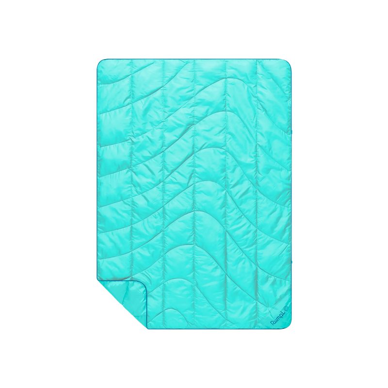 Travel Puffy Blanket - Seafoam