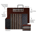 Rumpl Stash Mat - Mocha Mini Stripes Stash Mat - Mocha Mini Stripes | Rumpl Blankets For Everywhere Stash Mat