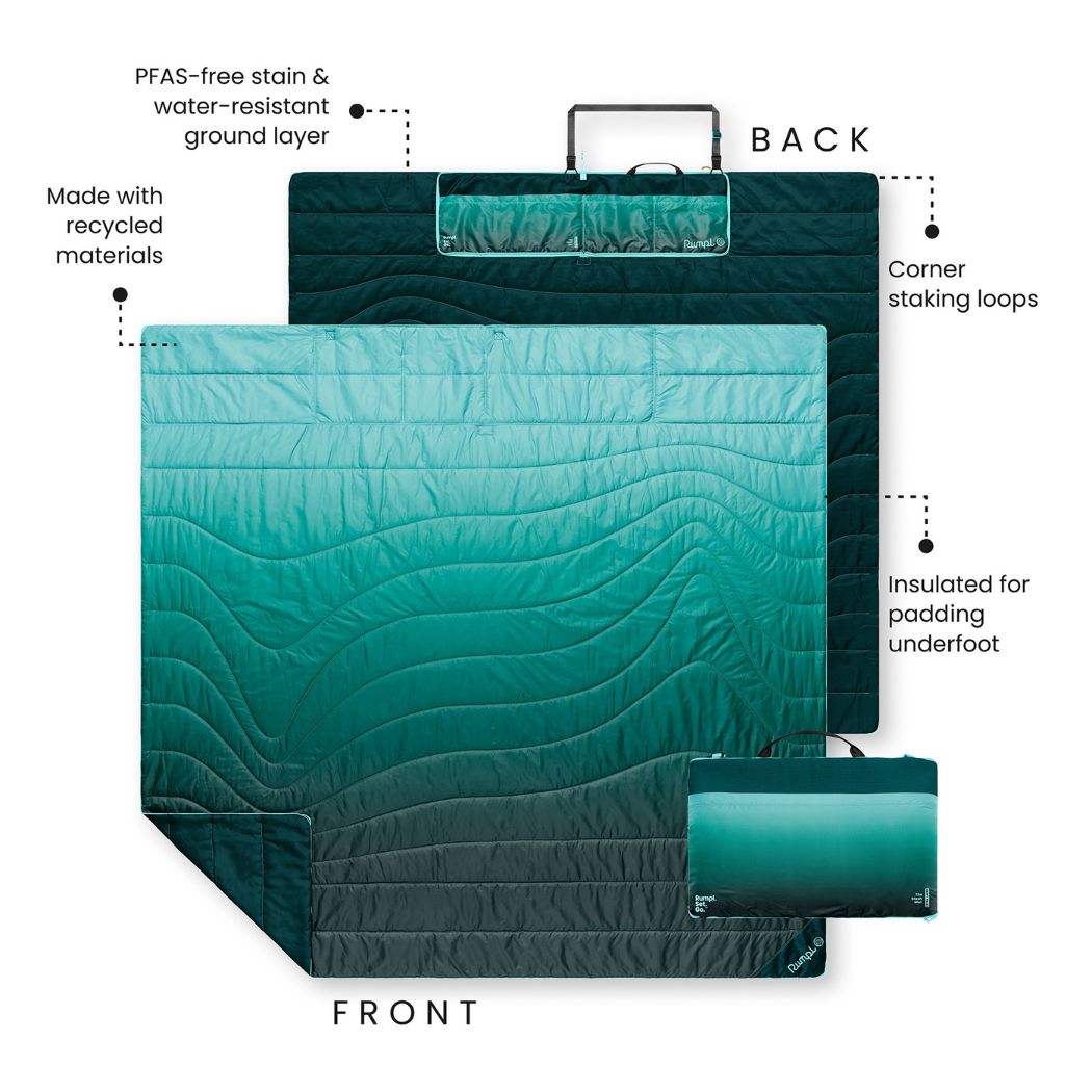 Stash Mat XL: Jade Fade | Rumpl. Set. Go.