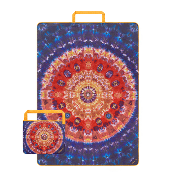 Rumpl Tech Towel Tote Double - Tapestry Tie Dye Tech Towel Tote Double - Tapestry Tie Dye | Rumpl Blankets For Everywhere Tech Towel