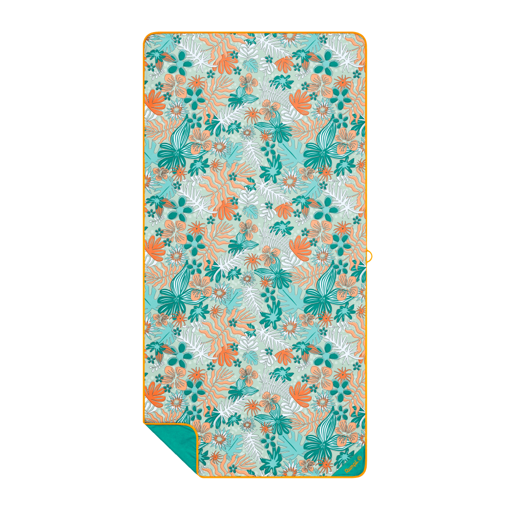 Tech Towel: Aqua Tropics | Rumpl. Set. Go.