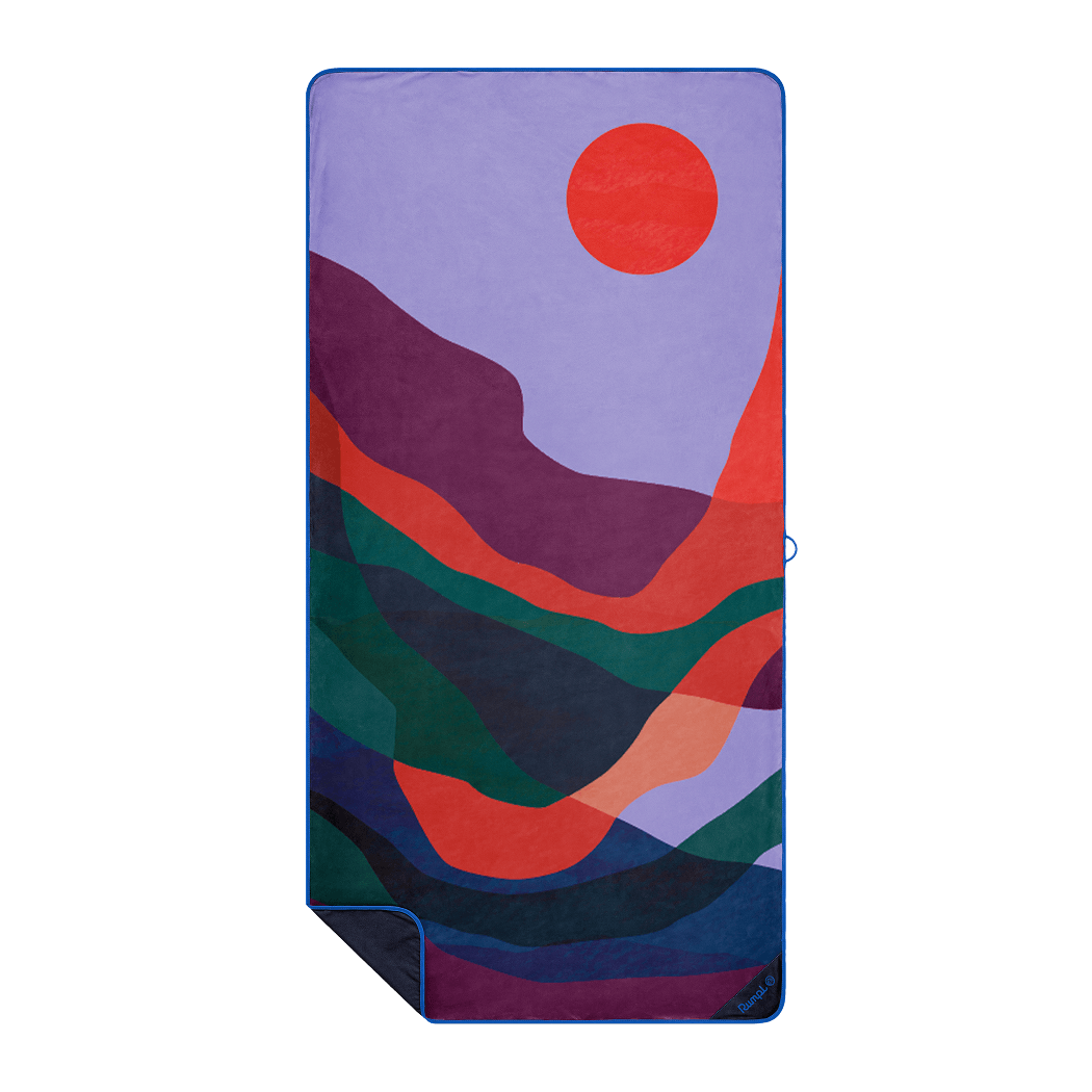 Rumpl Tech Towel - Valley Dusk Tech Towel - Valley Dusk | Rumpl Blankets For Everywhere Tech Towel