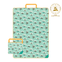 Rumpl Tech Towel Tote Double - Aqua Outer Banks Tech Towel Tote Double - Aqua Outer Banks | Rumpl Blankets For Everywhere Tech Towel Tote