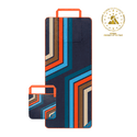Rumpl Tech Towel Tote - Midnight Retro Stripes Tech Towel Tote - Midnight Retro Stripes | Rumpl Blankets For Everywhere Tech Towel Tote