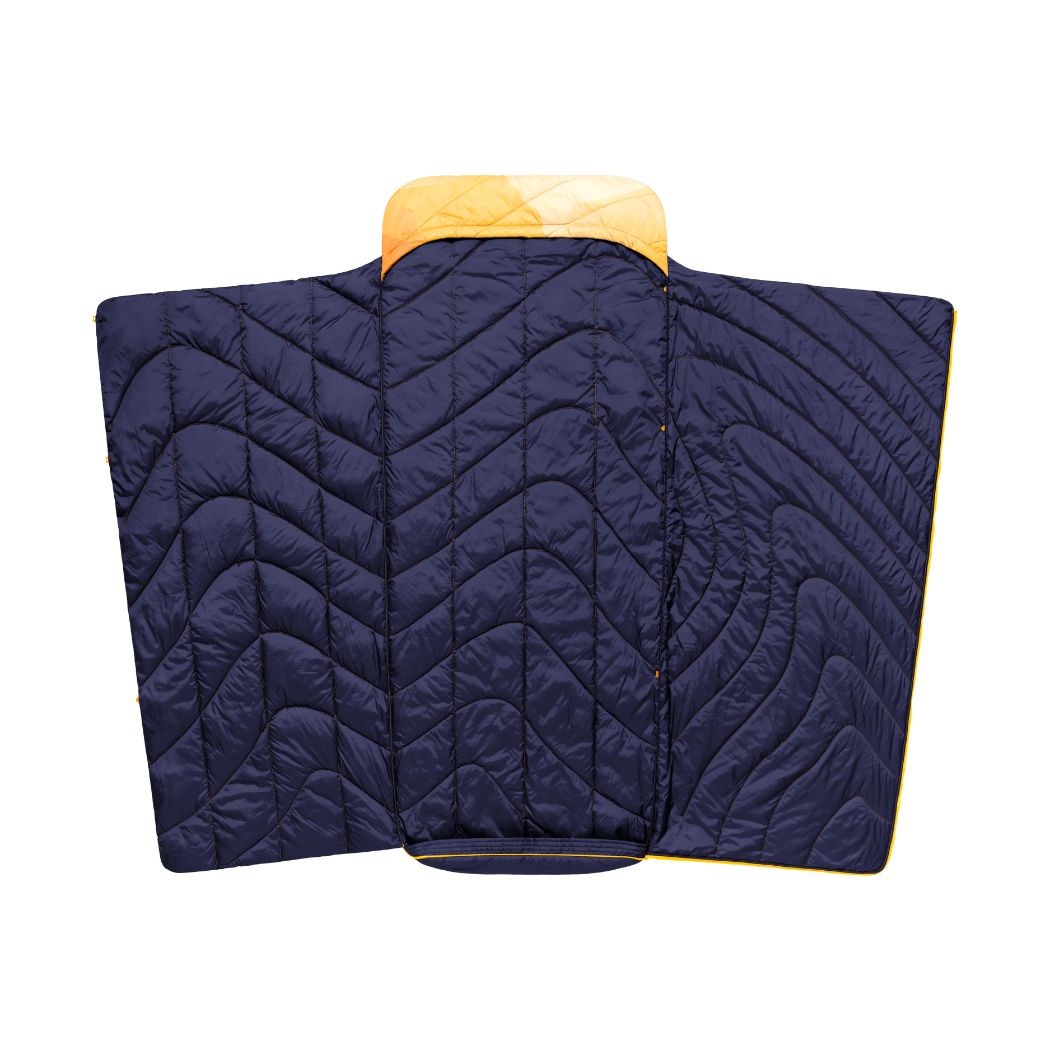 Rumpl Wrap Sack 20° Sleeping Bag - Watercolor Glow The Wrap Sack 20° Sleeping Bag - Baja Fade | Rumpl Wrap Sack