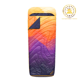 Rumpl Wrap Sack 20° Sleeping Bag - Watercolor Glow The Wrap Sack 20° Sleeping Bag - Baja Fade | Rumpl Wrap Sack