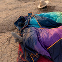 Rumpl Wrap Sack 20° Sleeping Bag - Watercolor Glow The Wrap Sack 20° Sleeping Bag - Baja Fade | Rumpl Wrap Sack