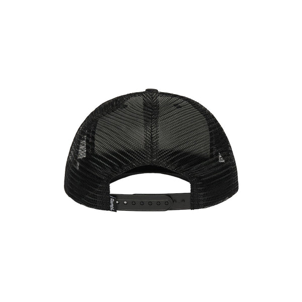 Rumpl Trucker Hat - Black Logo Mesh Apparel