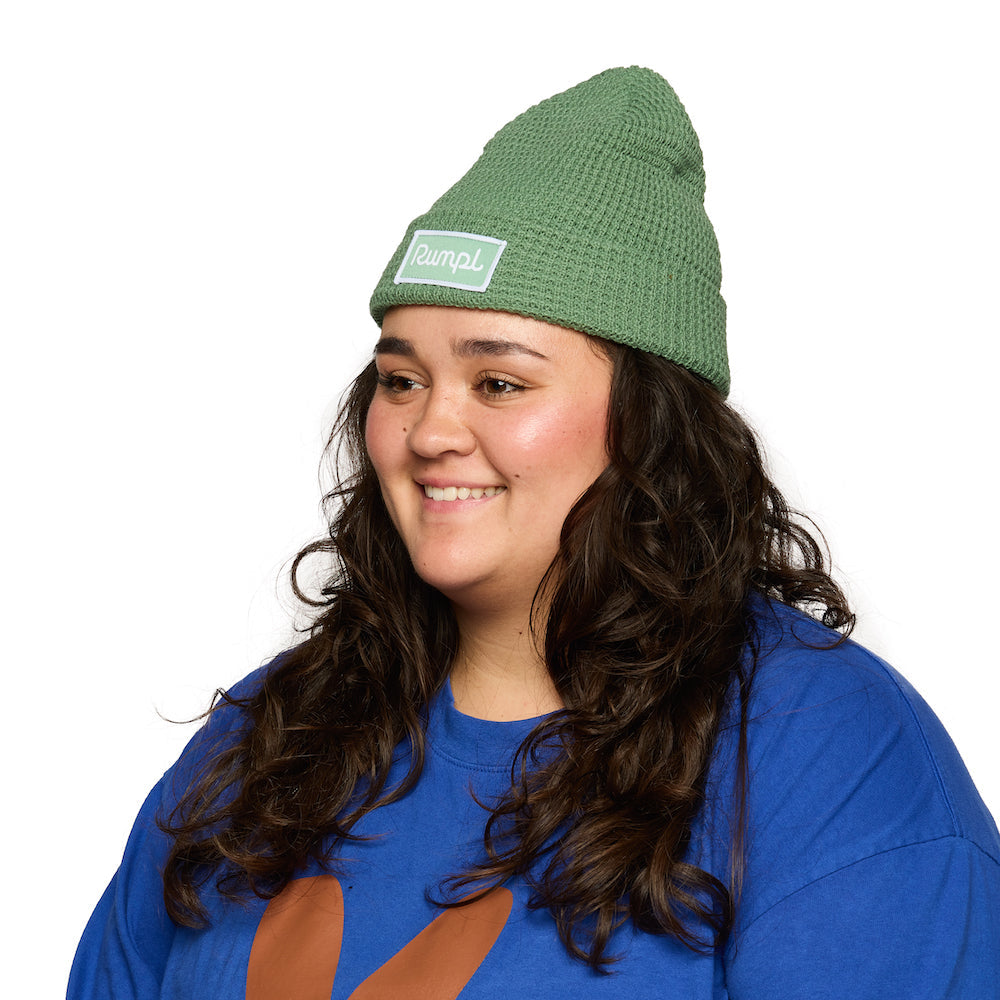 Rumpl Waffle Knit Beanie - Sage Apparel