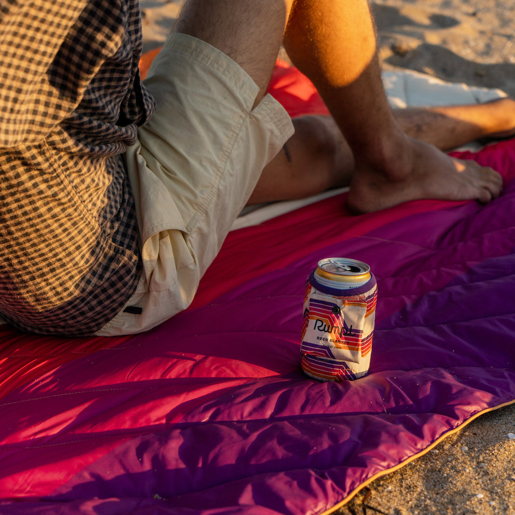 Rumpl Beer Blanket - Retro Sunrise Beer Blanket - Retro Sunrise | Rumpl Blankets For Everywhere Beer Blanket