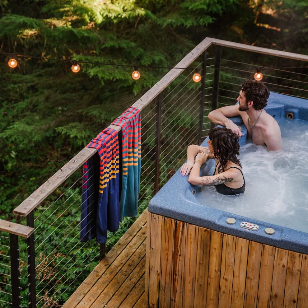 Rumpl Everywhere Towel Travel Set - Deepwater Rays Everywhere Towel