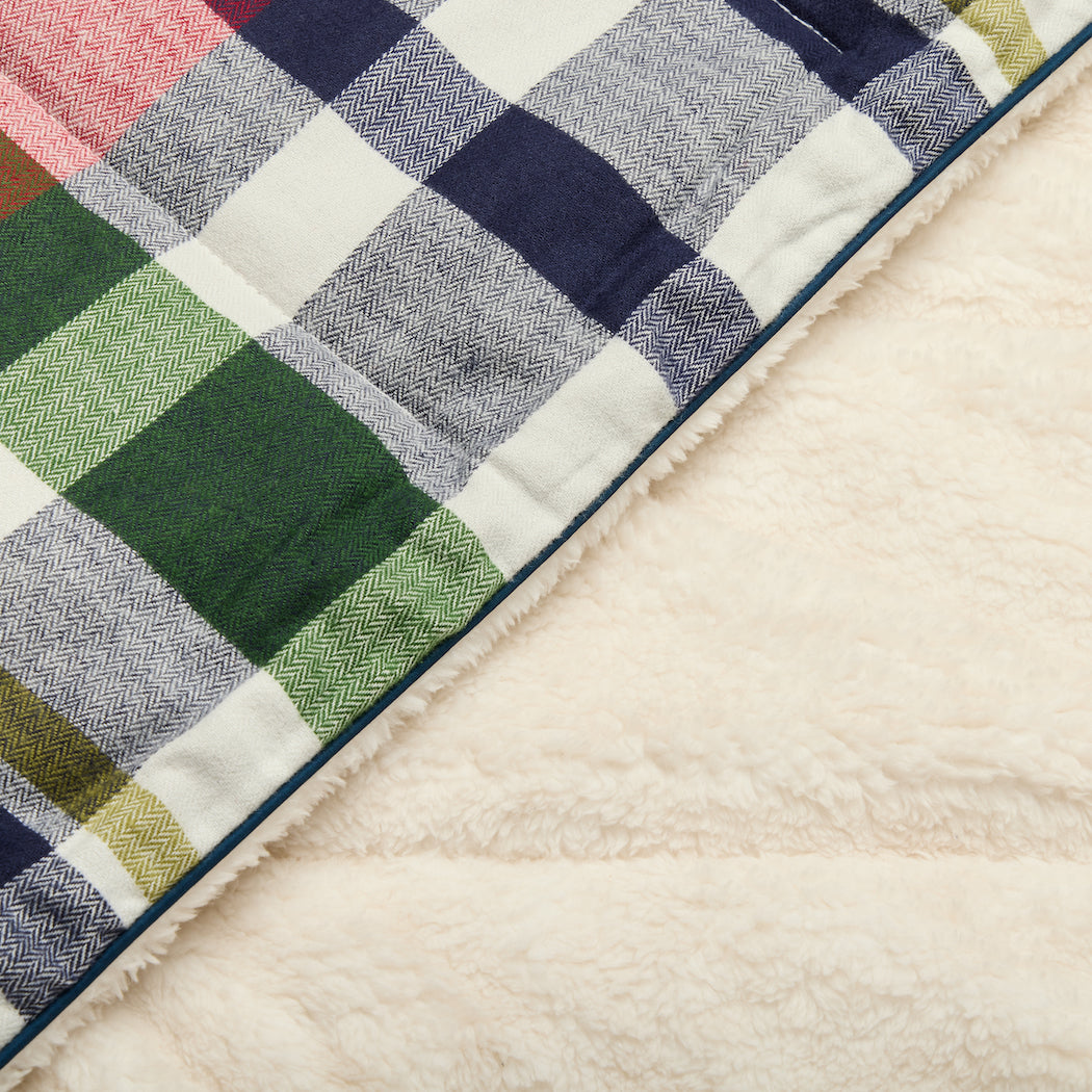 Rumpl Flannel Sherpa Blanket - Sequoia Plaid Flannel Sherpa Blanket - Sequoia Plaid | Rumpl Blankets For Everywhere Flannel Sherpa