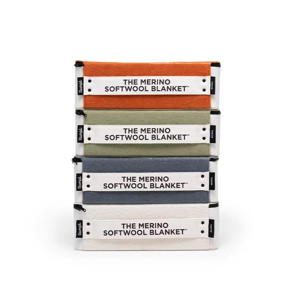 Rumpl Merino SoftWool Blanket™ - Ash Merino SoftWool