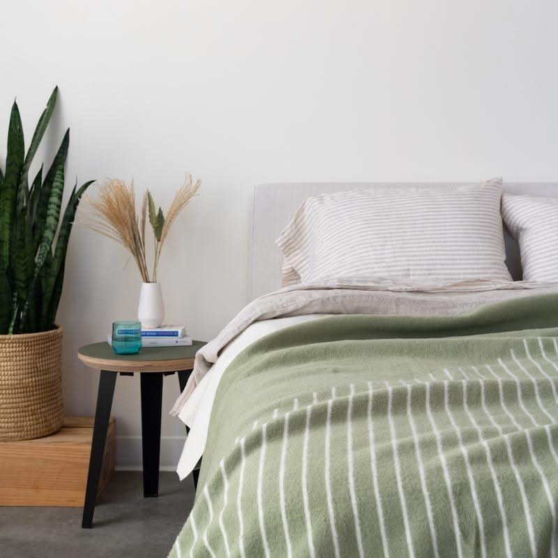 Rumpl Merino SoftWool Blanket™ - Sage Merino SoftWool