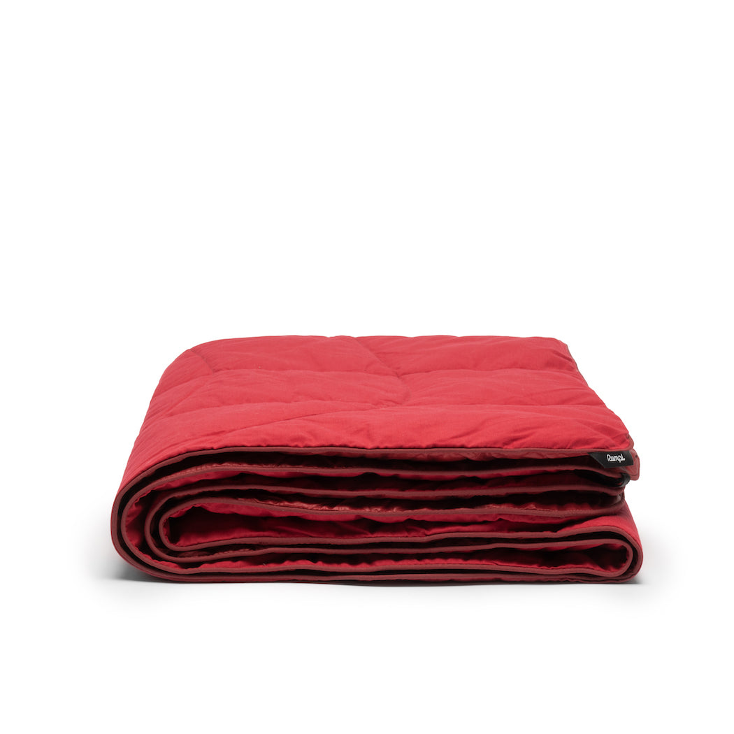 Rumpl Nanoloft Flame Blanket - Crimson