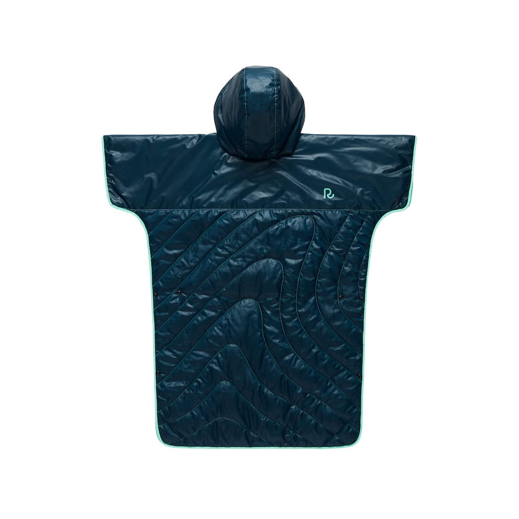 Original Puffy Changing Poncho - Blue Hawaii | Rumpl Blankets For Everywhere