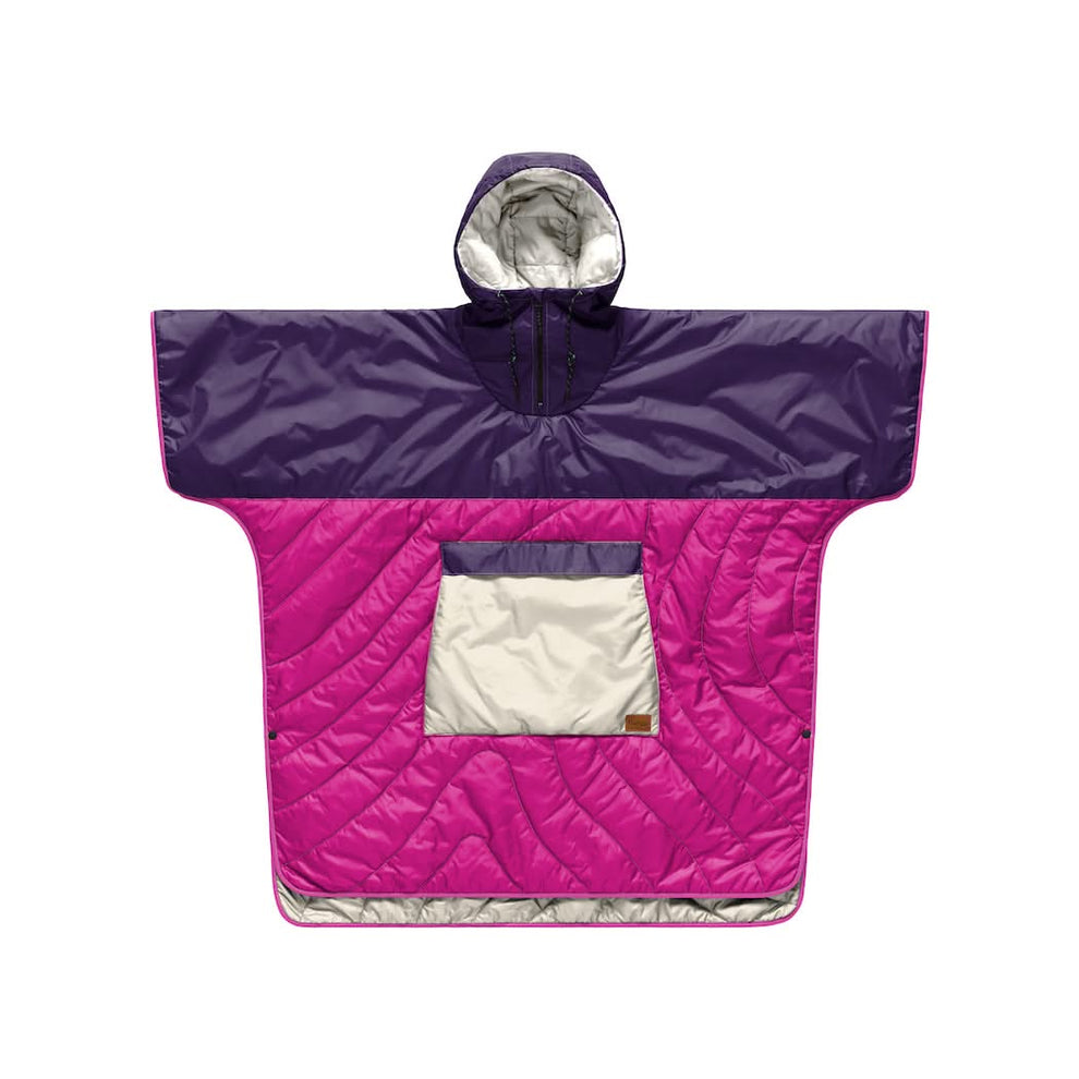 Original Puffy Poncho Retro Colorblock Rumpl Blankets For Everywhere