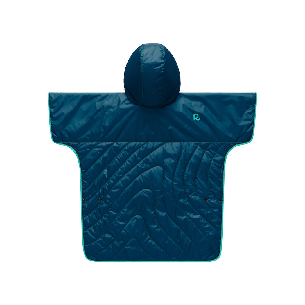 Original Puffy Poncho Blue Hawaii Rumpl Blankets For Everywhere