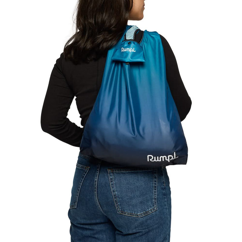 Packable Tote Bag Ocean Fade Rumpl Blankets For Everywhere