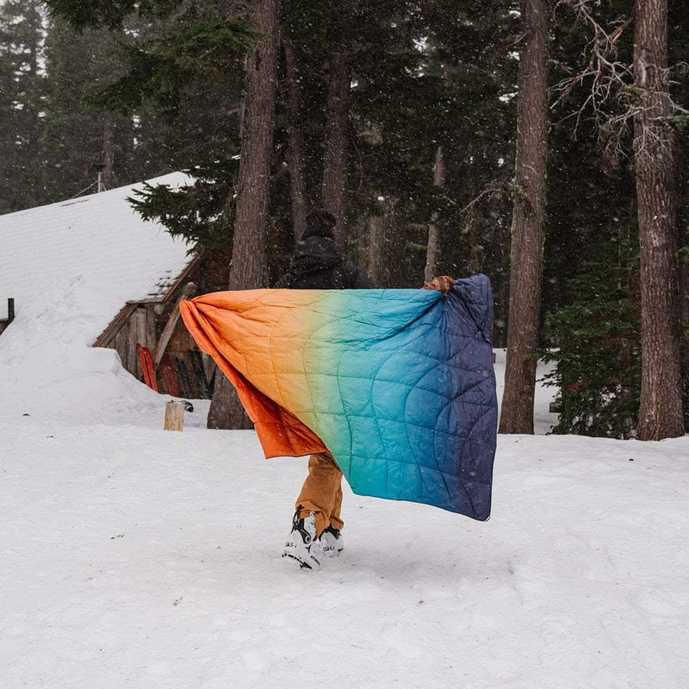 Down Puffy Blanket Baja Fade Rumpl