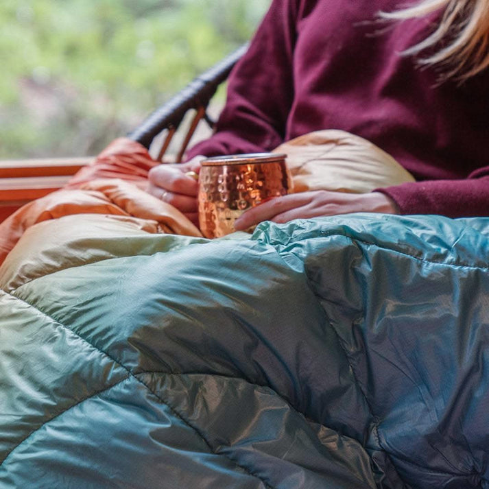 Down Puffy Blanket Baja Fade Rumpl