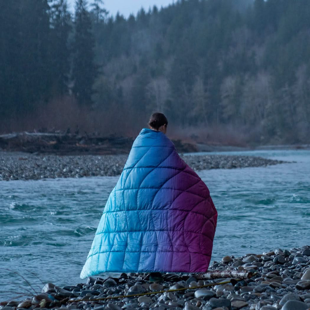 NanoLoft® Puffy Blanket Crisp Fade Rumpl