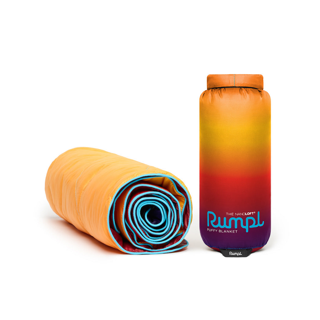 Rumpl NanoLoft® Travel Blanket - Pyro Fade NanoLoft® Travel Blanket - Pyro Fade | Rumpl Blankets For Everywhere Printed Nanoloft Travel