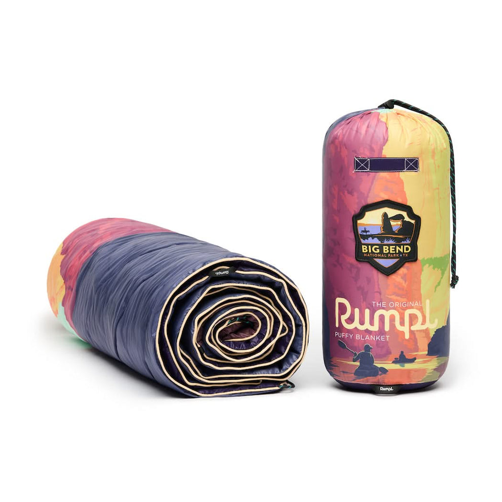 Original Puffy Blanket Big Bend National Park Rumpl Blankets For