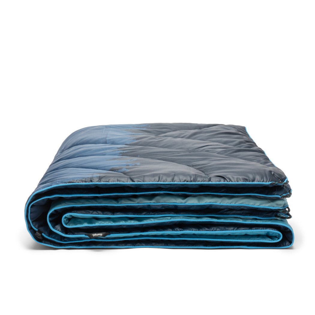 Rumpl Original Puffy Blanket - Blue Ridge Fade Printed Original