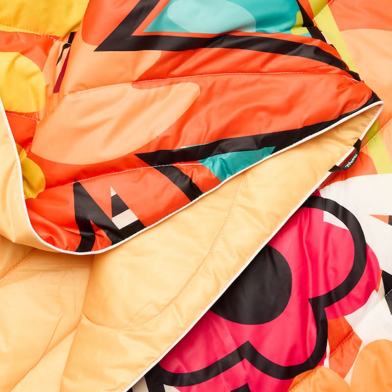 Original Puffy Blanket Bolded Blossoms Shae Anthony Rumpl