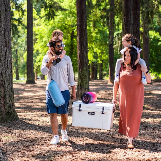 Original Puffy Blanket Dawn Pixel Fade Rumpl